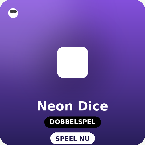 Neon Dice — dobbelspel